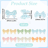 50Pcs Opaque Acrylic Beads SACR-SC0001-30-2
