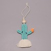 Cotton Pendant Decorations AJEW-WH0258-014C-1