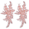 Flower Gauze & Sequin Embroidery Ornament Accessories DIY-WH20081-002B-1