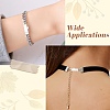 3Pcs 3 Styles Stainless Steel Bayonet Clasps STAS-CJ0003-61-7