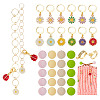 36Pcs Daisy DIY Knitting Tool Sets HJEW-NB00063-1