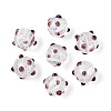 Handmade Foil Lampwork Beads Strands FOIL-T008-02B-2