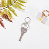 Alloy Keychain Clasp Findings KEYC-OC0001-002-3