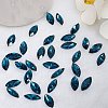 Pointed Back Glass Rhinestone Cabochons RGLA-OC0001-08H-7