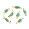 Eco-Friendly Electroplated Glass Links Connectors KK-K260-04G-05-RS-1