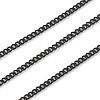 Ion Plating(IP) 304 Stainless Steel Curb Chains CHS-L001-59-0.4mm-B-1