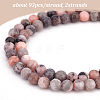 Olycraft Natural Pink Zebra Jasper Beads G-OC0001-22-4mm-4