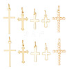 10Pcs 5 Style Brass Pendants KK-TA0002-06-1
