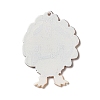 Thanksgiving Day Translucent Resin Pendants RESI-K019-10E-3