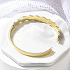 Ion Plating(IP) 304 Stainless Steel Hinged Bangles for Women BJEW-A011-15G-3