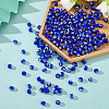 3 Strands Handmade Evil Eye Lampwork Round Bead Strands LAMP-HY0001-13B-4