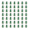 100Pcs Crackle Transparent Glass Beads GLAA-TADJ0001-12F-2