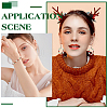 800 pcs 4 Colors Christmas Theme Wood Beads WOOD-SC0001-84-5