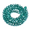 Glass Beads Strands GR11MMY-68L-2