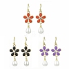 Alloy Enamel Dangle Earrings EJEW-JE06294-01-2