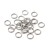 304 Stainless Steel Open Jump Rings A-STAS-Q186-02-10x1.2-1