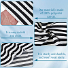 1Pc Stripe Polyester Chair Replacement Fabric AJEW-GF0014-50I-3