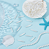 200Pcs Oval Acrylic Imitation Pearl Beads OACR-HY0001-20-2