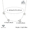 Stylish 925 Silver Clear Cubic Zirconia MAMA Letter Link Chain Necklaces for Mother's Day Gift ON4578-2-2