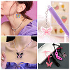 DIY Butterfly Earring Making Kit DIY-TA0005-24-8