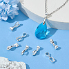 8Pcs 925 Sterling Silver Pendants STER-ME0001-09-5