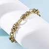 304 Stainless Steel Ovel Link Chain Anklets for Men Women AJEW-Q010-001G-2