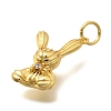 Brass Micro Pave Cubic Zirconia Pendants KK-S508-35G-2