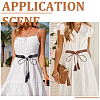 2Pcs 2 Colors Bohemian Imitation Leather Tassel Wrap Chain Belts AJEW-CL0003-47B-5