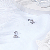 1 Pair 304 Stainless Steel Stud Earrings EJEW-LP0004-97-3