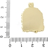 Brass Enamel Pendants KK-F886-01G-07-3