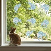 Waterproof PVC Colored Laser Stained Window Film Static Stickers DIY-WH0314-116-7