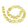 Natural Lemon Quartz Beads Strands G-O173-007-2