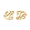 201 Stainless Steel Pendants STAS-I199-D01-G-3