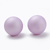 Eco-Friendly Plastic Imitation Pearl Beads X-MACR-S277-3mm-B-4