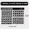 PVC Plastic Waterproof Card Stickers DIY-WH0432-050-2