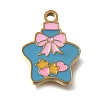 304 Stainless Steel Enamel Pendants SA-CBAA2E4-01F-G-1