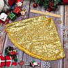 Polyester Christmas Tree Skirt DIY-WH20032-86A-3