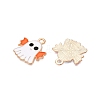 Halloween Theme Alloy Enamel Pendants ENAM-T020-07G-1