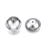 Non-Tarnish 304 Stainless Steel Bead Caps LS-STAS-S057-48C-P-3