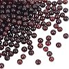 Olycraft Natural Garnet Beads Strands G-OC0001-25-4mm-1