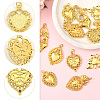 12Pcs 6 Styles Alloy Pendants FIND-SC0017-32-3