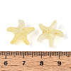 Frosted Glass Beads FGLA-T005-01K-3