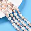 Natural Cultured Freshwater Pearl Beads Strands PEAR-N014-09A-1