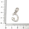 Brass European Dangle Charms LS-KK-Z097-01C-GP-3