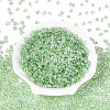 Transparent Colours Luster Glass Seed Beads SEED-N008-09D-2