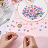 300Pcs Handmade Polymer Clay Beads CLAY-SC0002-97-3