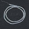 Electroplate Glass Beads Strands EGLA-J144-AB-A01-2
