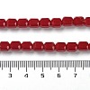 Opaque Glass Beads Strands LS-GLAA-G112-03M-4