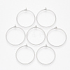 304 Stainless Steel Hoop Earring Findings X-STAS-T047-17-2