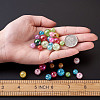 Transparent Crackle Acrylic Beads CACR-TA0001-03-7